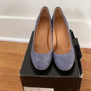 JCrew suede pumps